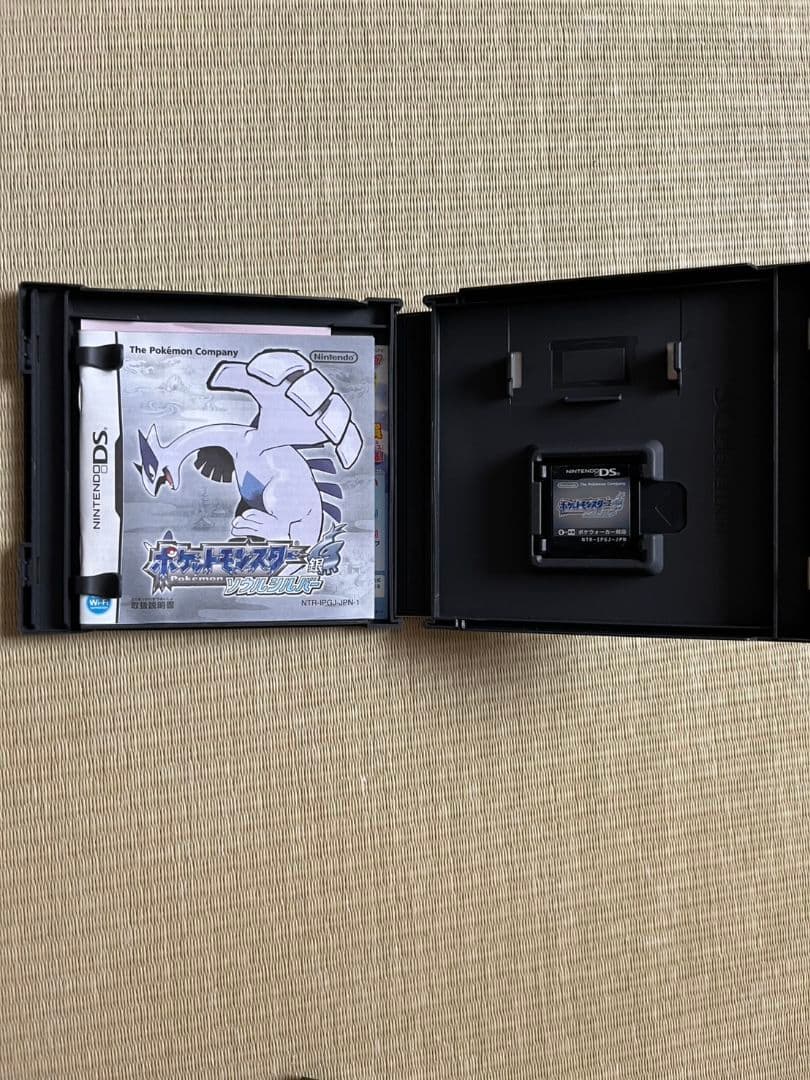 【完品】ポケットモンスター ソウルシルバー　ポケウォーカー付き