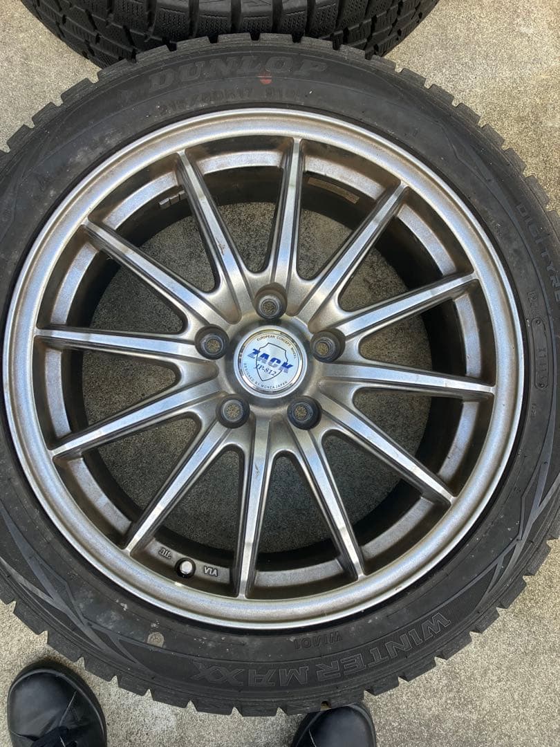 スタッドレスタイヤ　ホイールセット　215/50R17