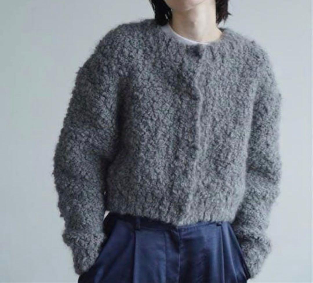 【CLANE】TEDDY BEAR HAND KNIT TOPS