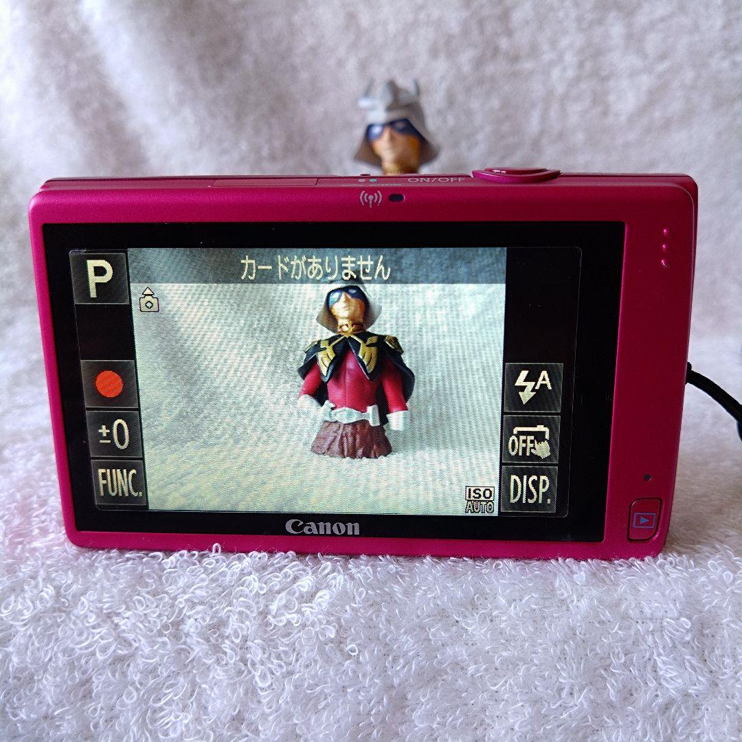 【動作確認済】Canon IXY 420F ピンク デジカメ Wi-Fi対応