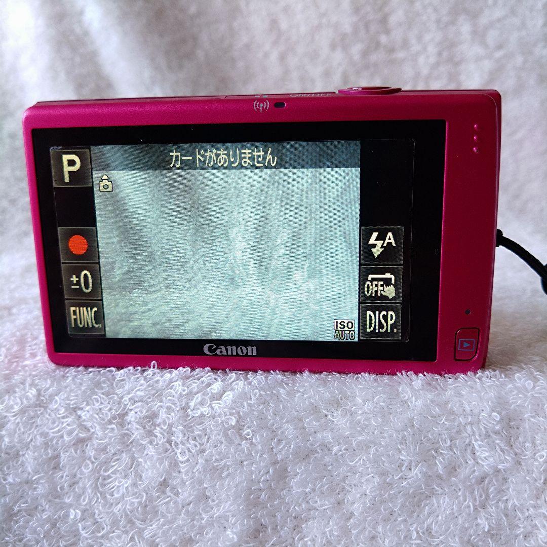 【動作確認済】Canon IXY 420F ピンク デジカメ Wi-Fi対応