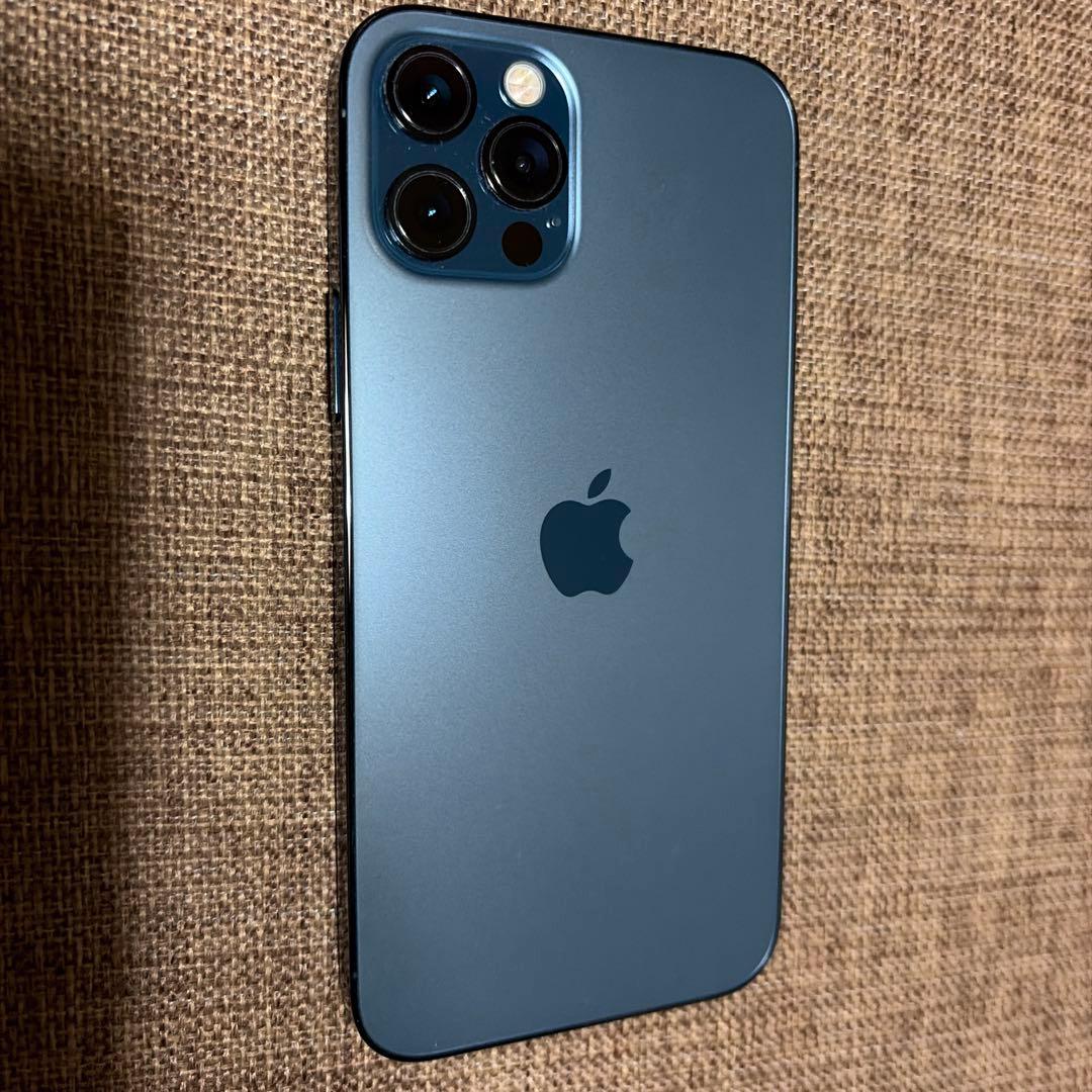 【美品】iPhone12 Pro 256GB パシフィックブルー SIMフリー