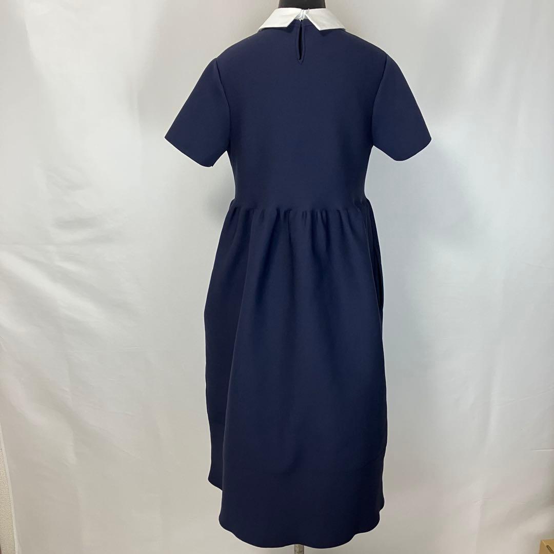2way UNITED ARROWS ペプラム ショートスリーブ ワンピース