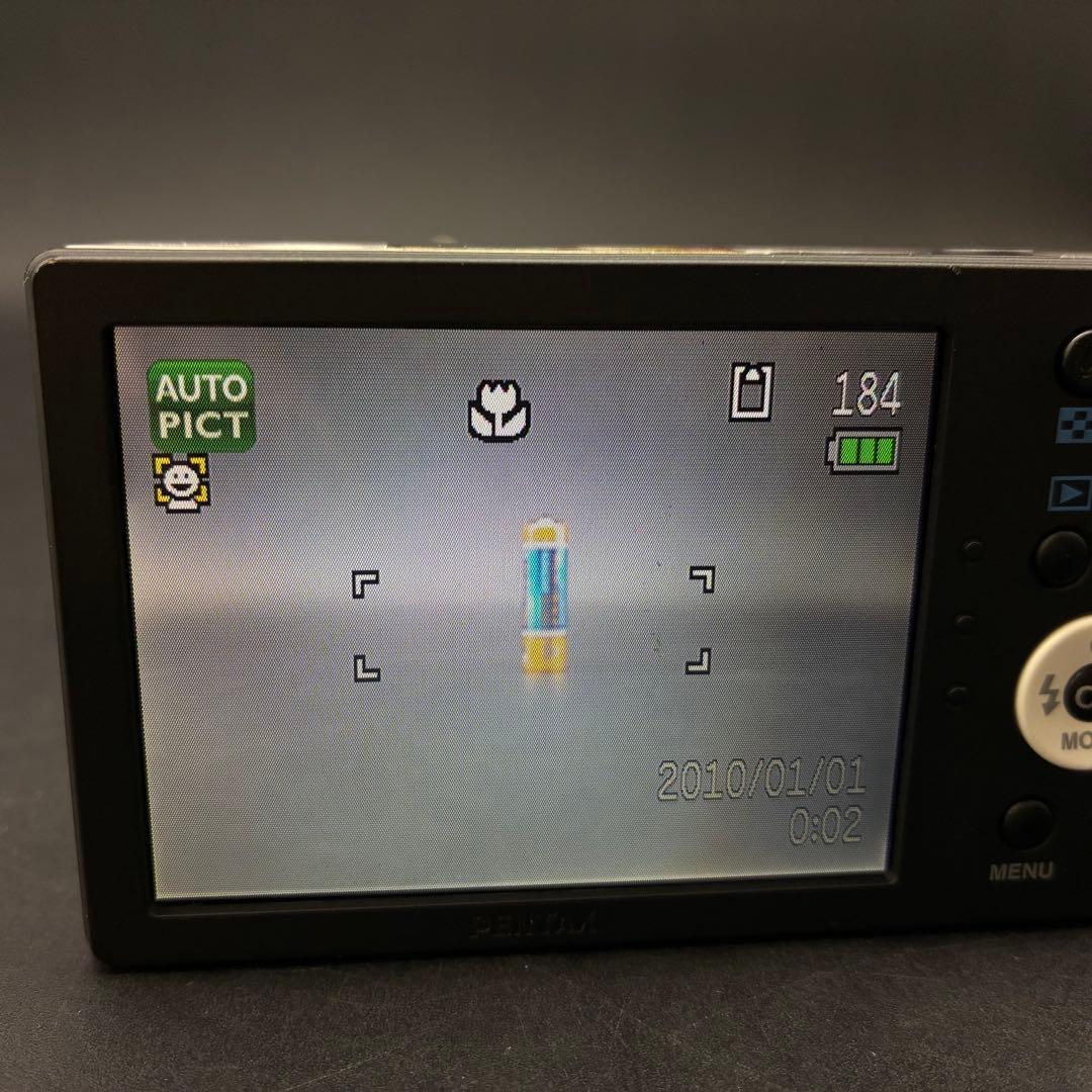 【動作OK】PENTAX Optio RS1000 デジタルカメラ コンデジ