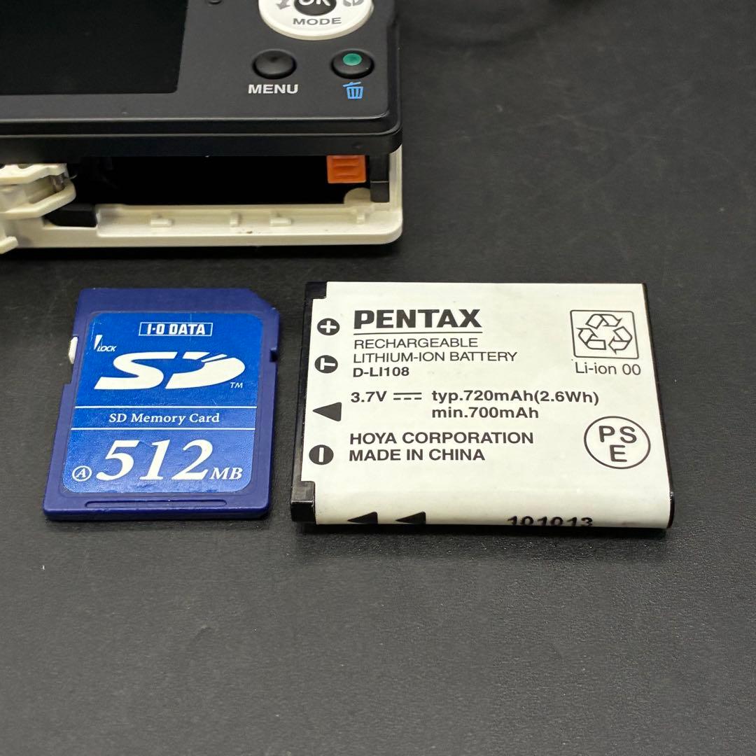 【動作OK】PENTAX Optio RS1000 デジタルカメラ コンデジ
