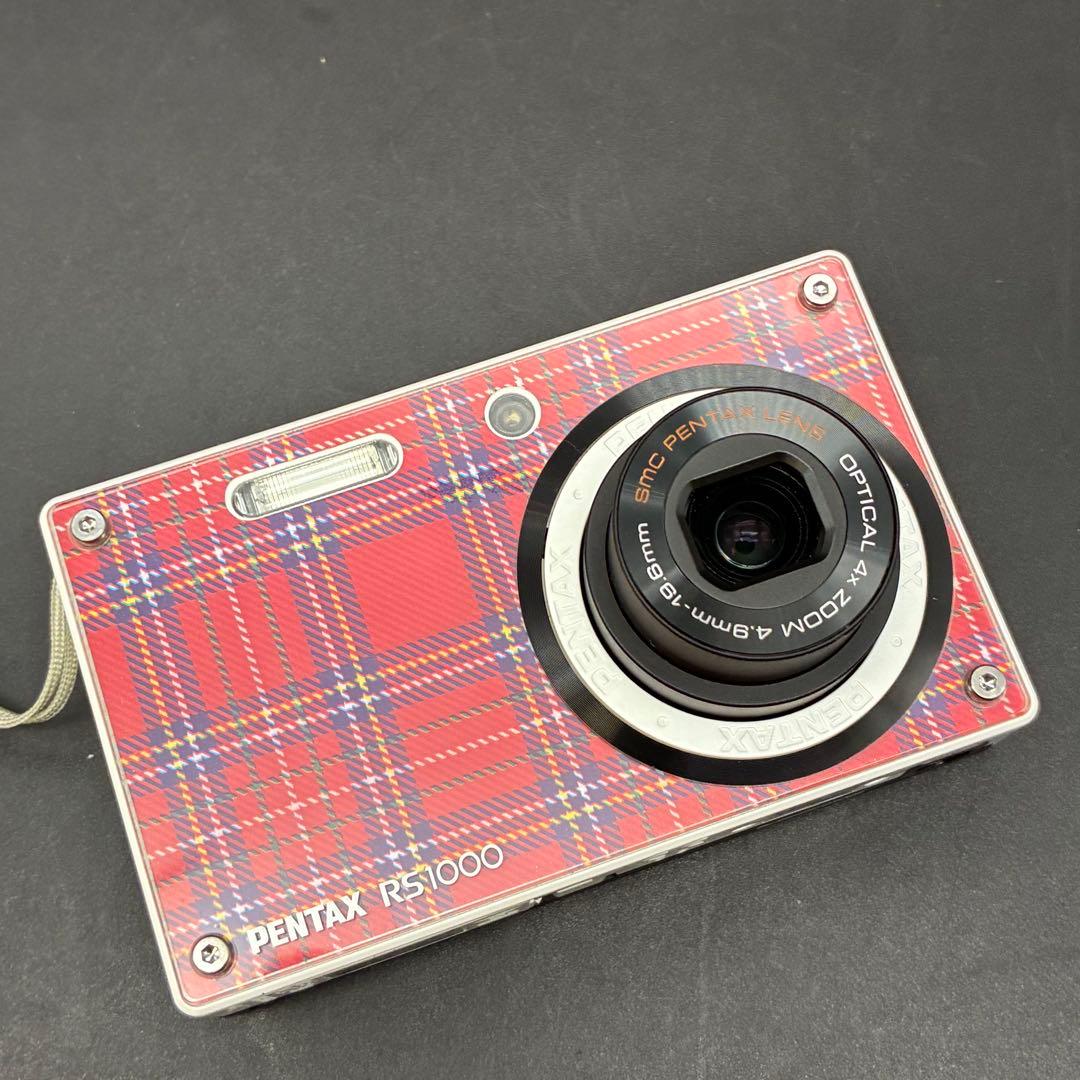 【動作OK】PENTAX Optio RS1000 デジタルカメラ コンデジ