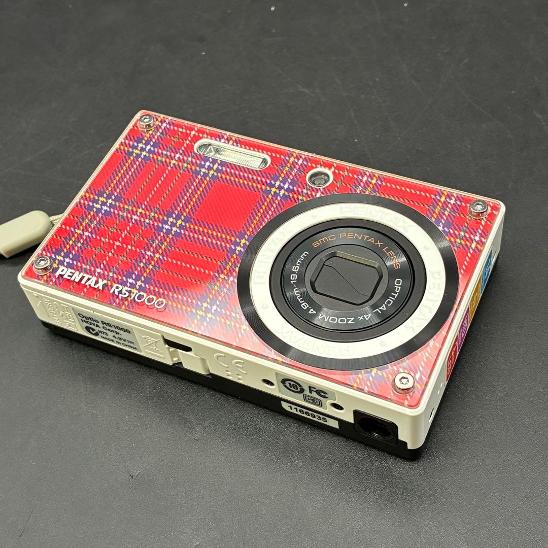 【動作OK】PENTAX Optio RS1000 デジタルカメラ コンデジ