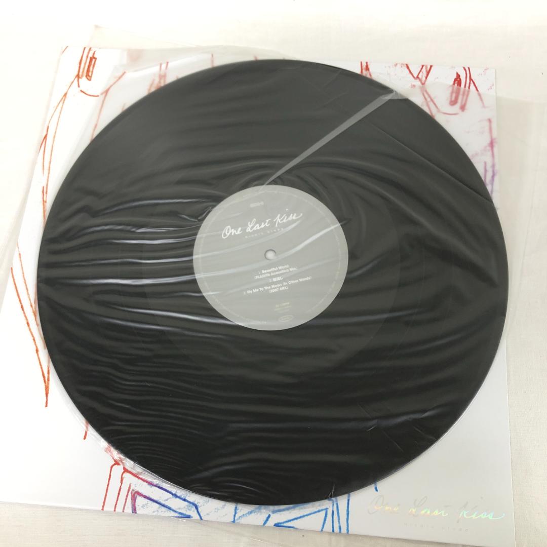 宇多田ヒカル One Last Kiss LP 綾波レイ 完全生産限定盤