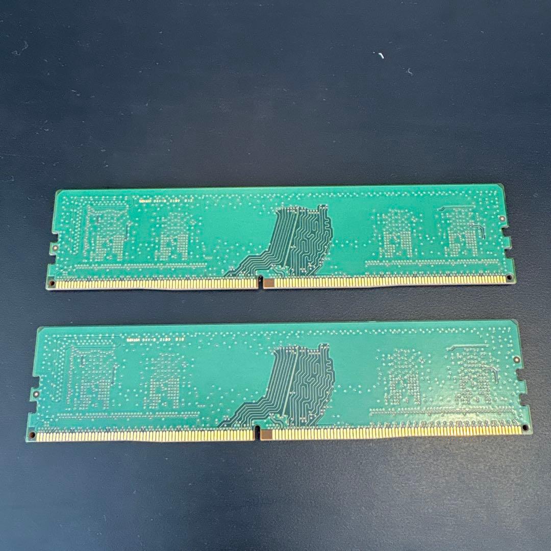 Samsung DDR4 8GB メモリ 2400MHz 2枚　16GB