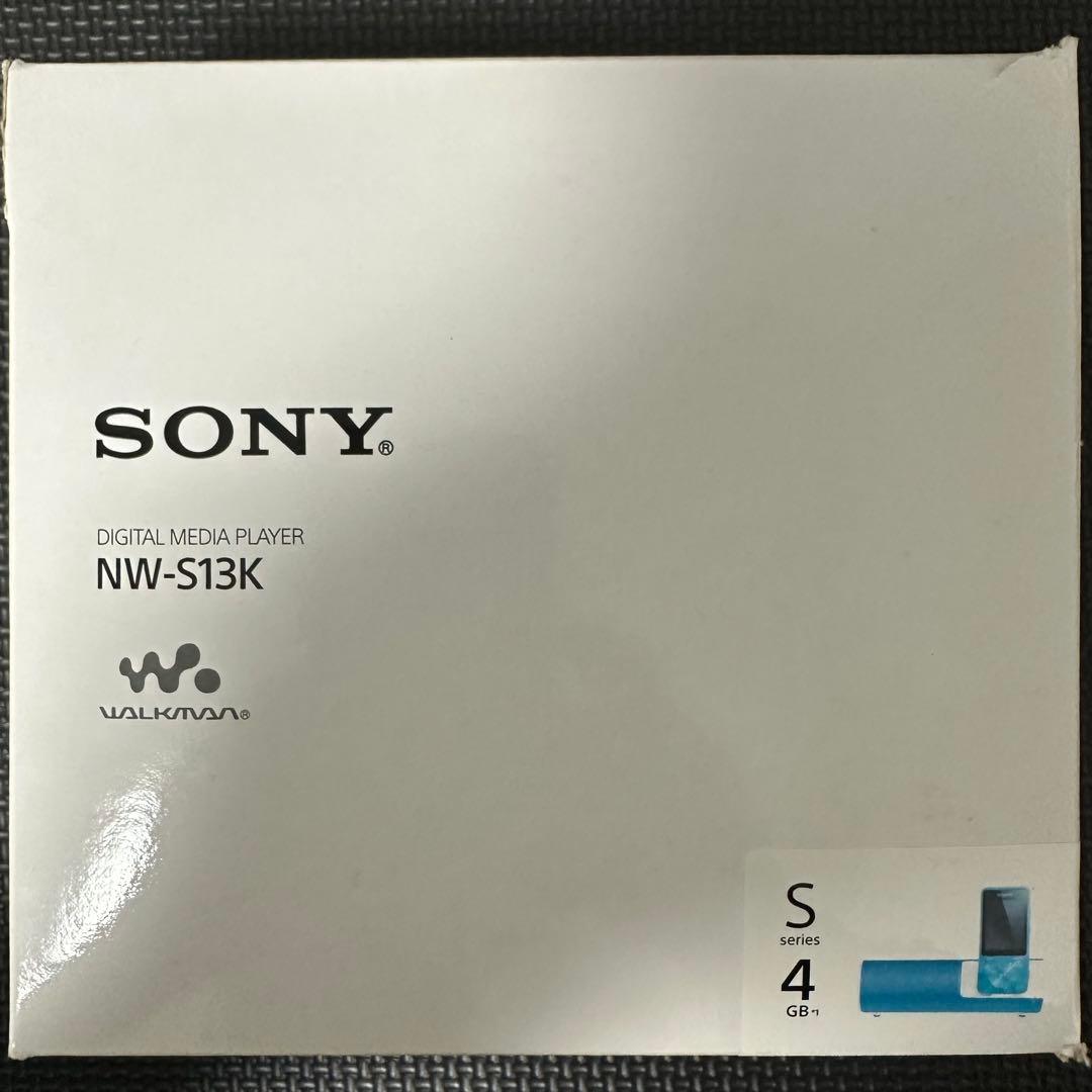 SONY NW-S13K デジタルオーディオプレーヤー 4GB ライトブルー