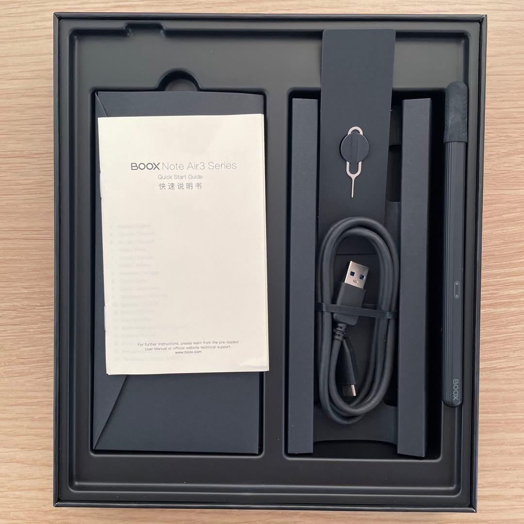 BOOX Note Air3C カラー電子ペーパー