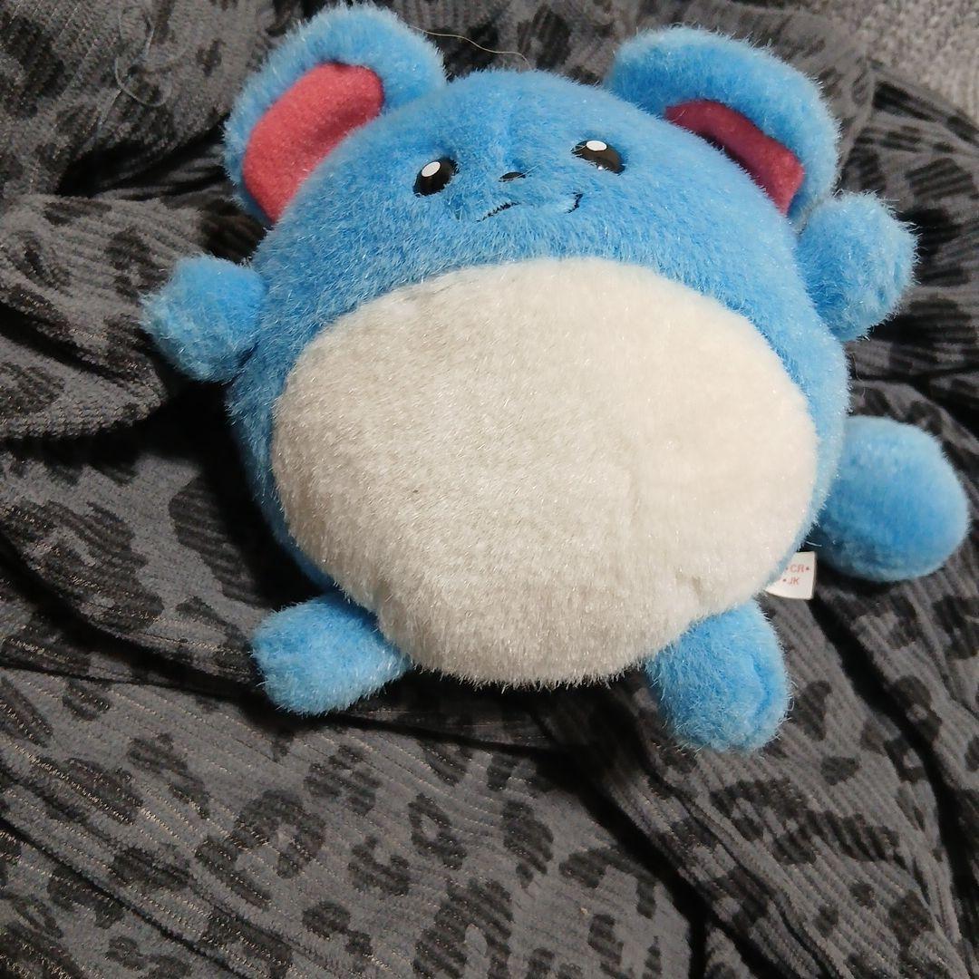 た*)様 TOMY ぬいぐるみ マリル　ポケモン　初期　希少品　美品