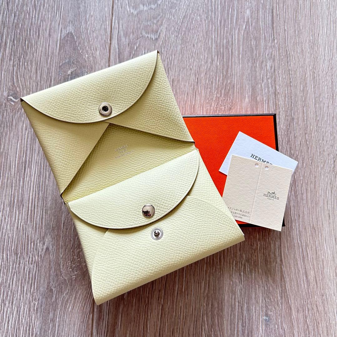 yu1811【新品未使用】HERMES カルヴィデュオ ジョーヌミルトン