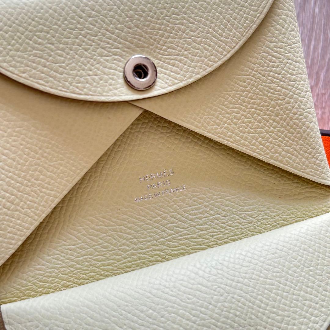 yu1811【新品未使用】HERMES カルヴィデュオ ジョーヌミルトン