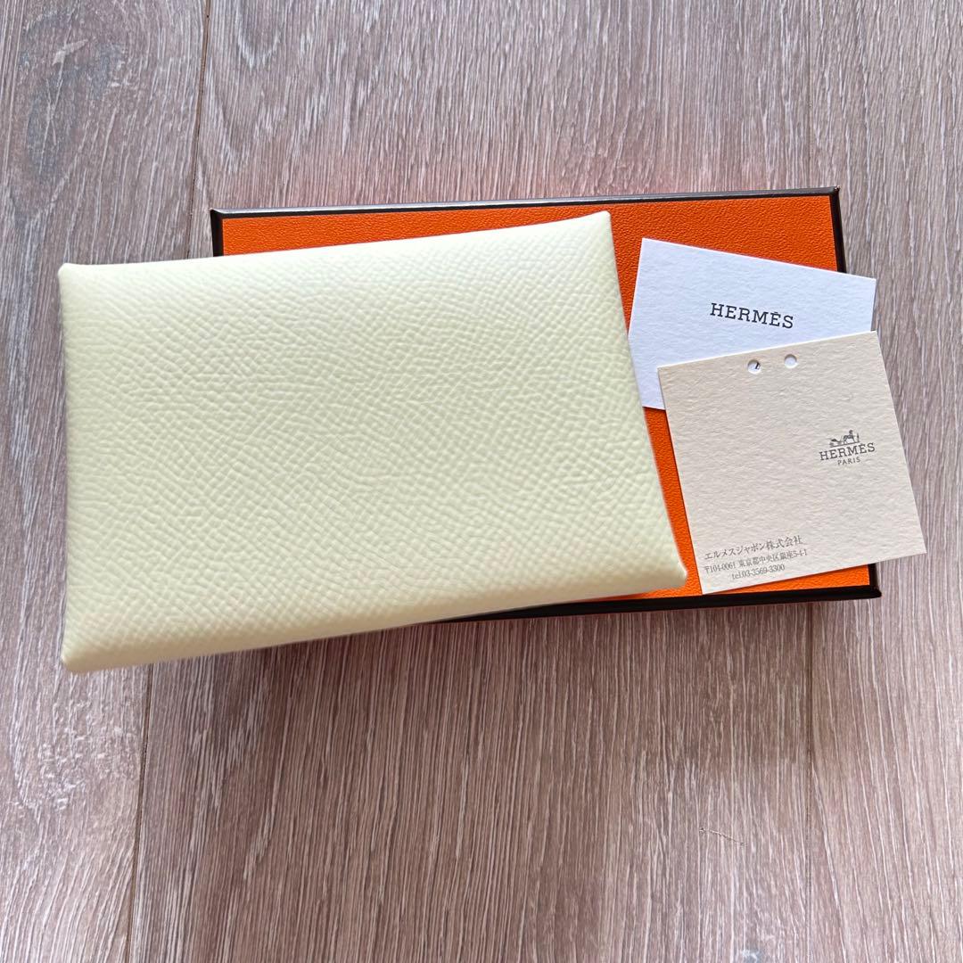 yu1811【新品未使用】HERMES カルヴィデュオ ジョーヌミルトン