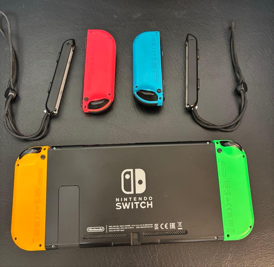 「Nintendo Switch 本体 フルセット 箱あり Joy-Con4本
