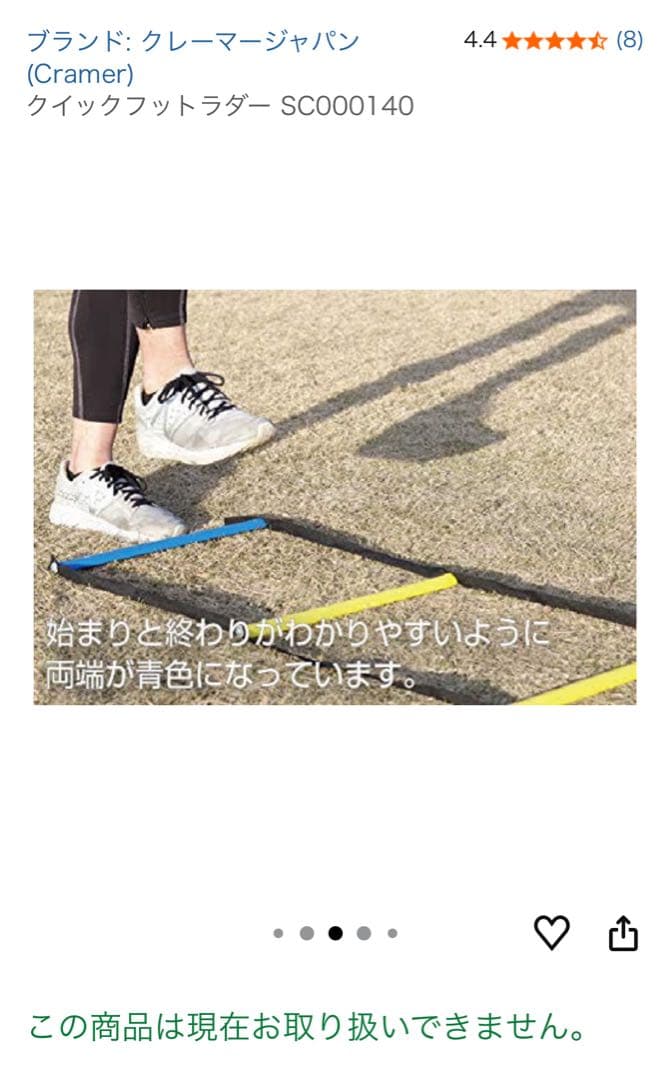 クレーマー プロ　クイック フット ラダー SC000140