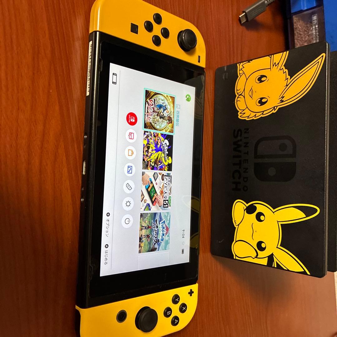 シノダトモコ専用Nintendo Switch イエロー/ブラック 本体