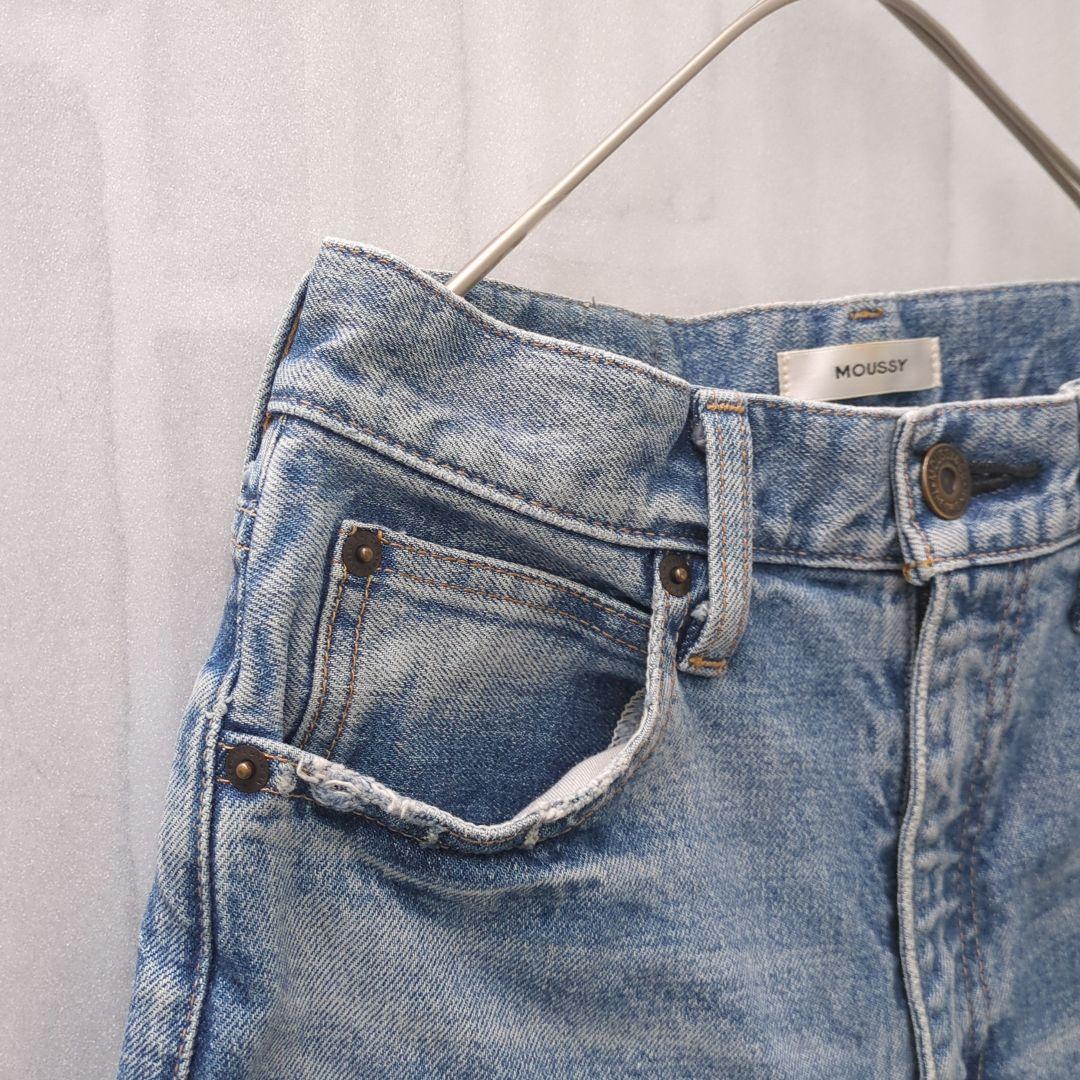 MOUSSY マウジー MVS FLARE デニム ハイウエスト美脚size26