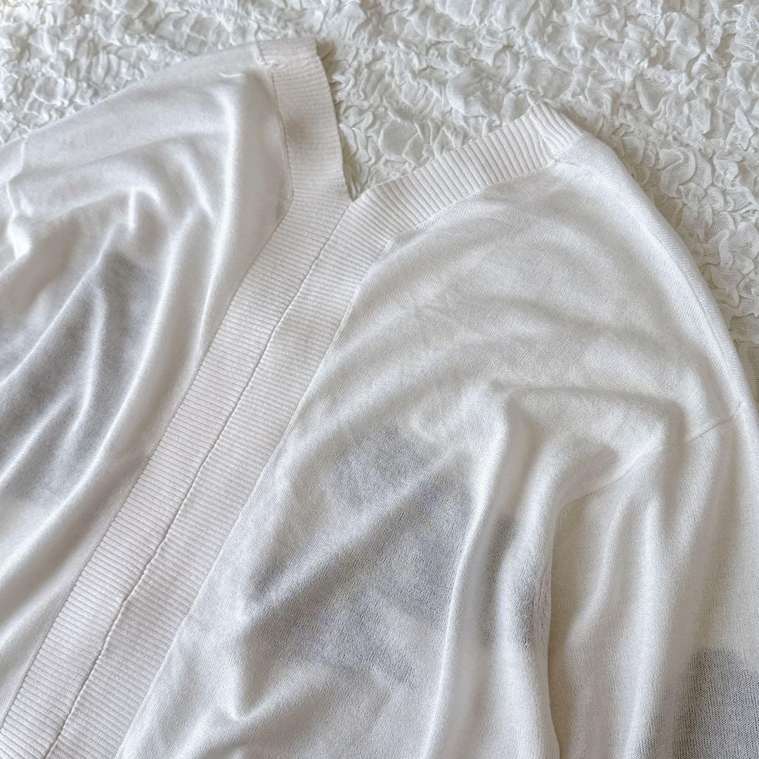 VIVIENNE TAM ヴィヴィアンタム ラメ 刺繍ジップカーディガン