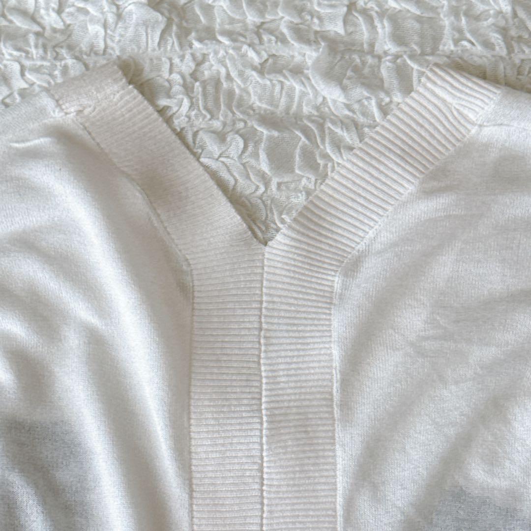 VIVIENNE TAM ヴィヴィアンタム ラメ 刺繍ジップカーディガン