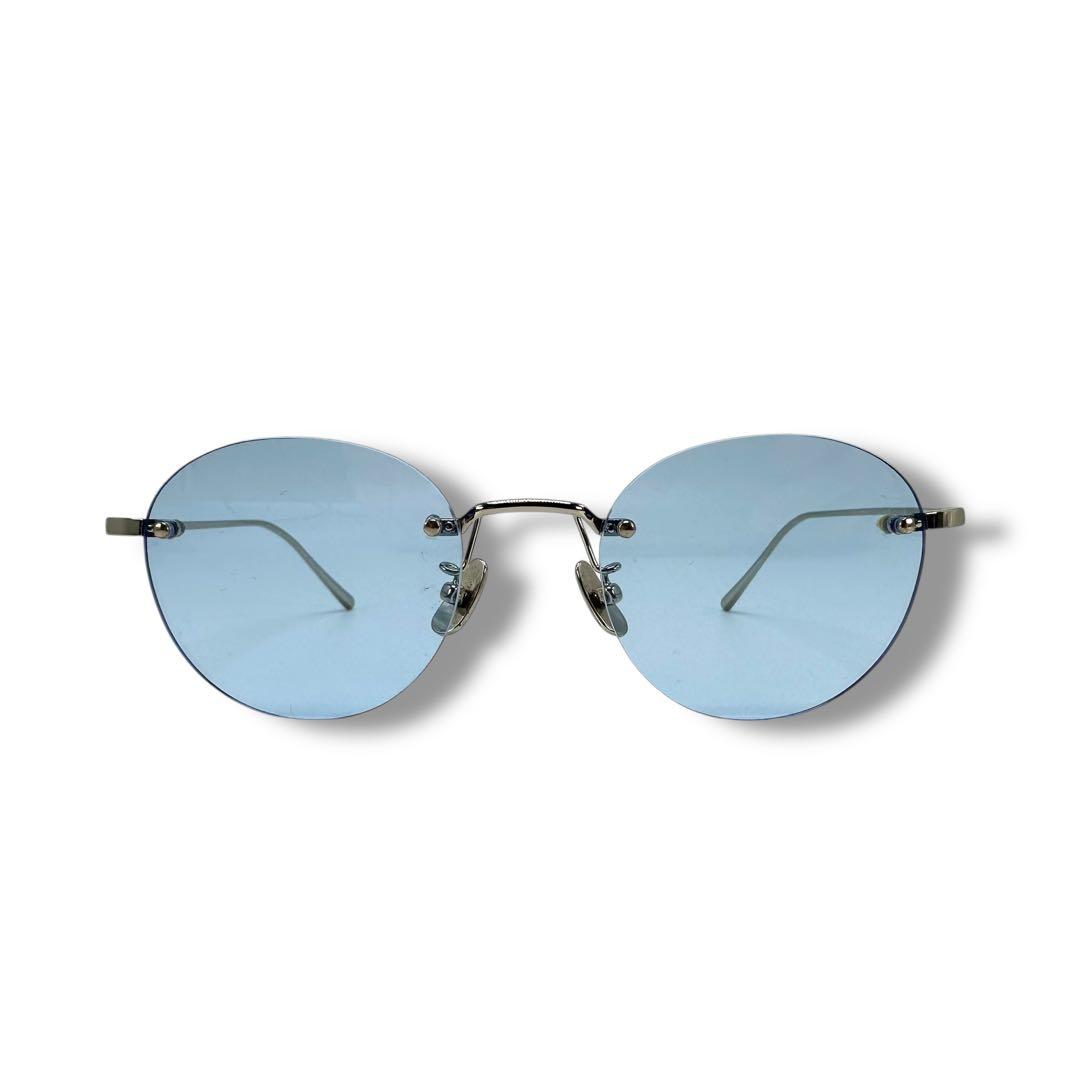 美品 ADSR BULLOCK 02 サングラス ブルーレンズ