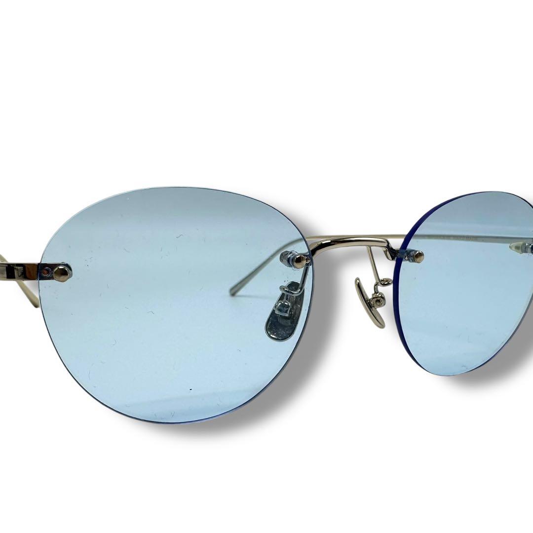 美品 ADSR BULLOCK 02 サングラス ブルーレンズ