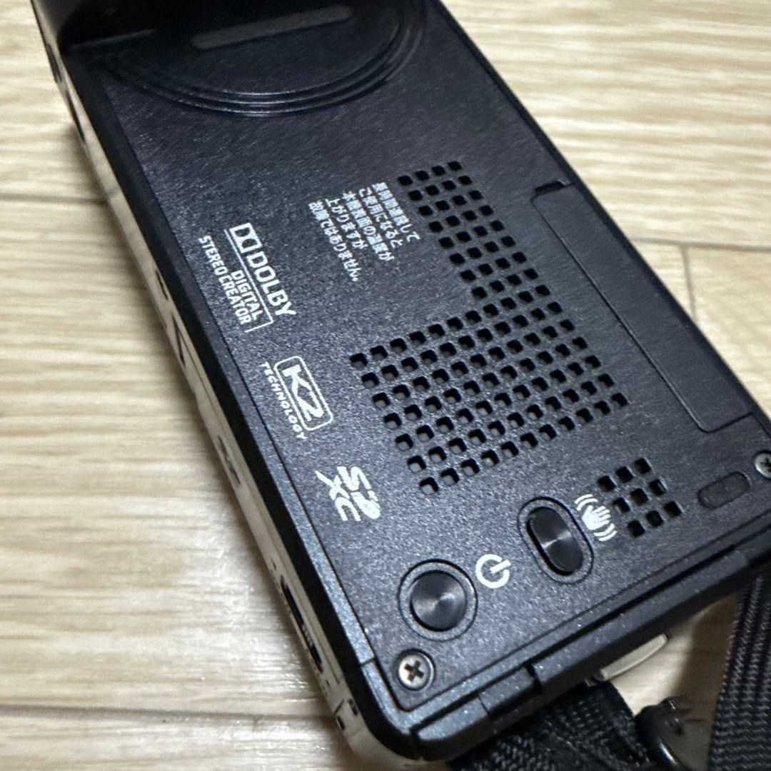 動作確認済み　ビデオカメラ JVC GZ-V590-B