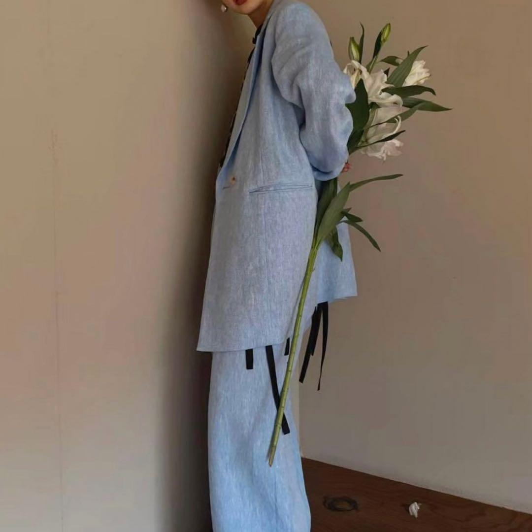 ジャケット・アウター Ameri vintage RUSTIC LINEN JACKET&PANTS