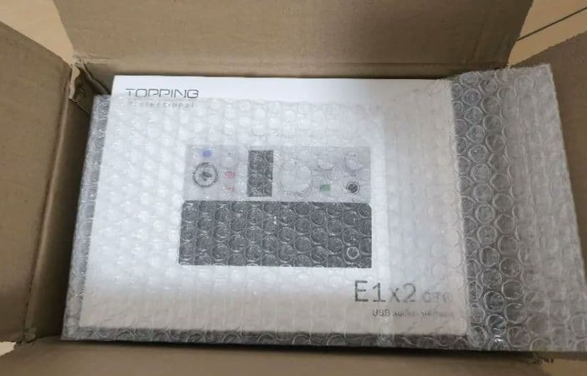 Topping e1x2 新型otgモデル　オーディオインターフェース