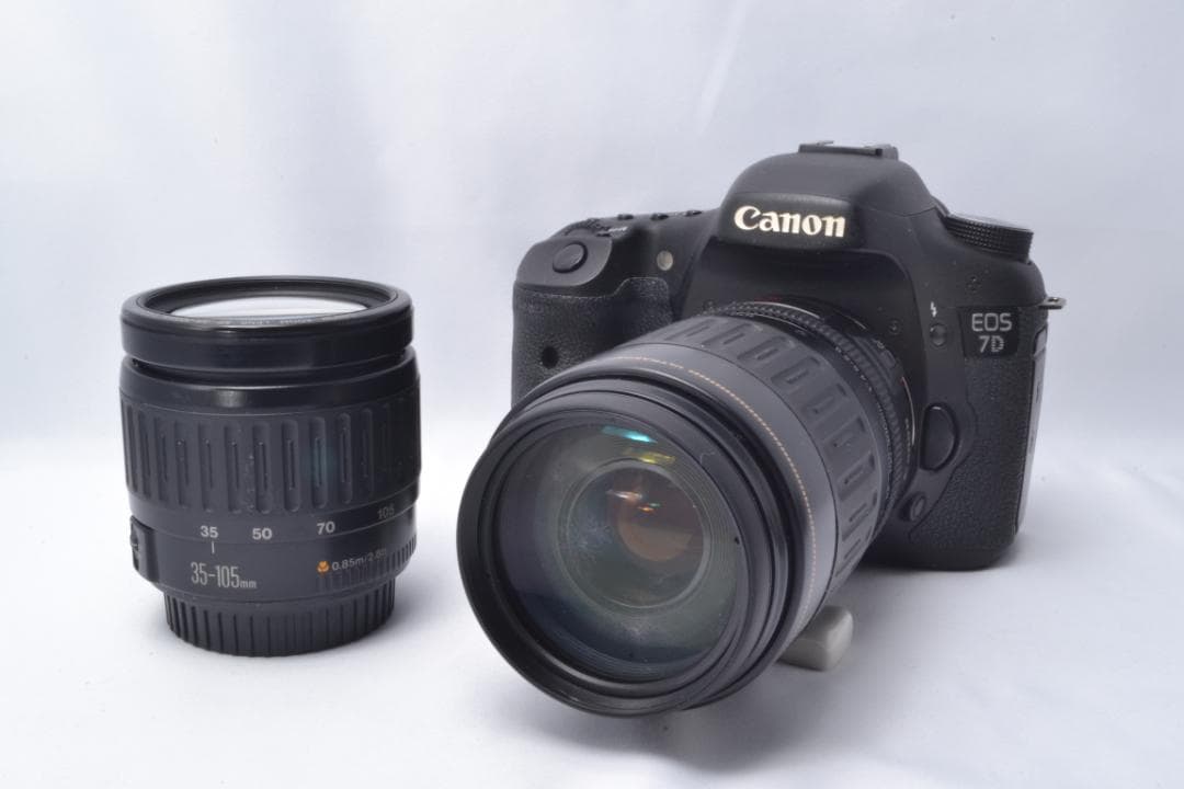 Canon EOS 7D✨ダブルレンズ✨超望遠レンズ付✨ハイアマチュアモデル✨
