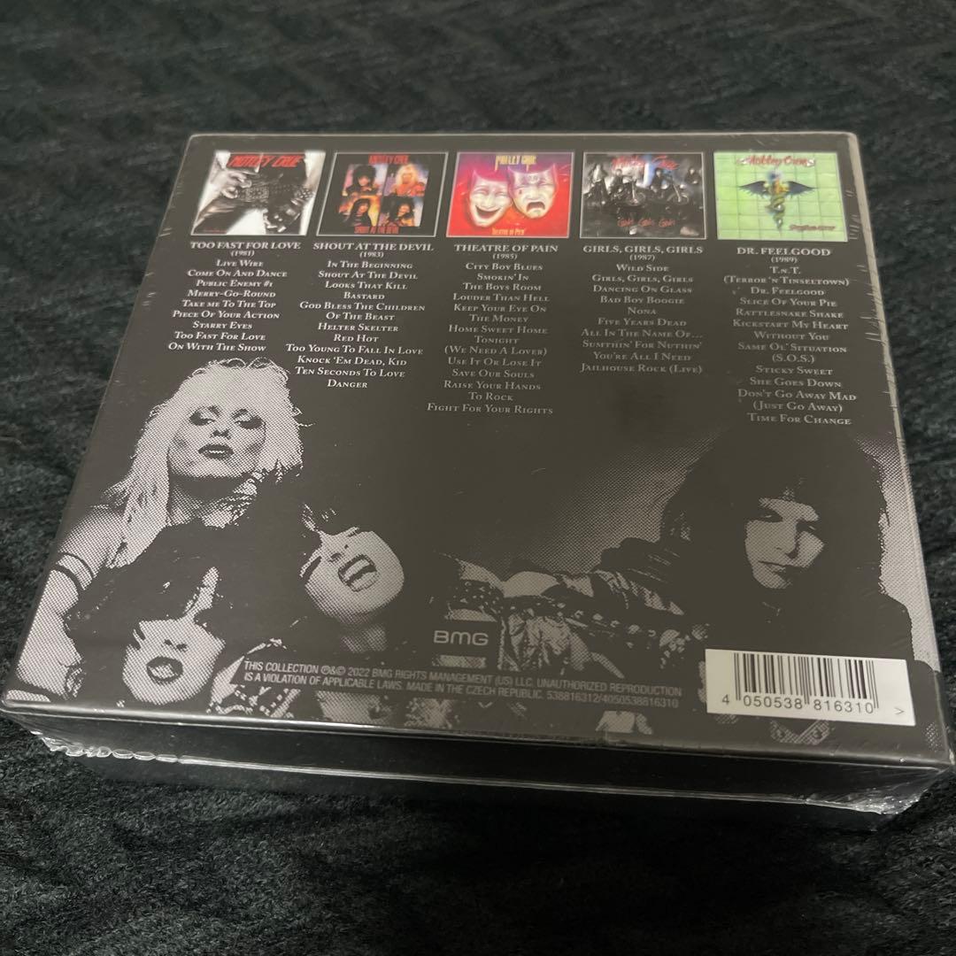 MÖTLEY CRÜE CRÜCIAL CRÜE CDボックスセット
