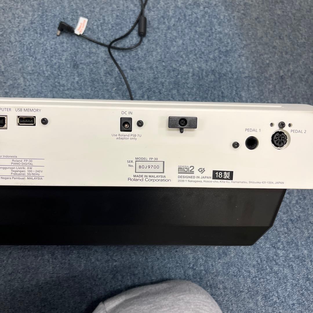 Roland FP-30 ホワイト電子ピアノ 88鍵