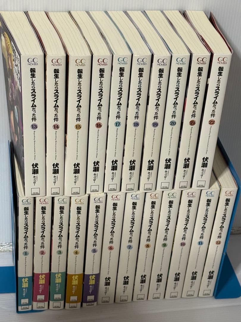 転生したらスライムだった件 全巻セット 小説、ライトノベル、漫画全巻セットです。