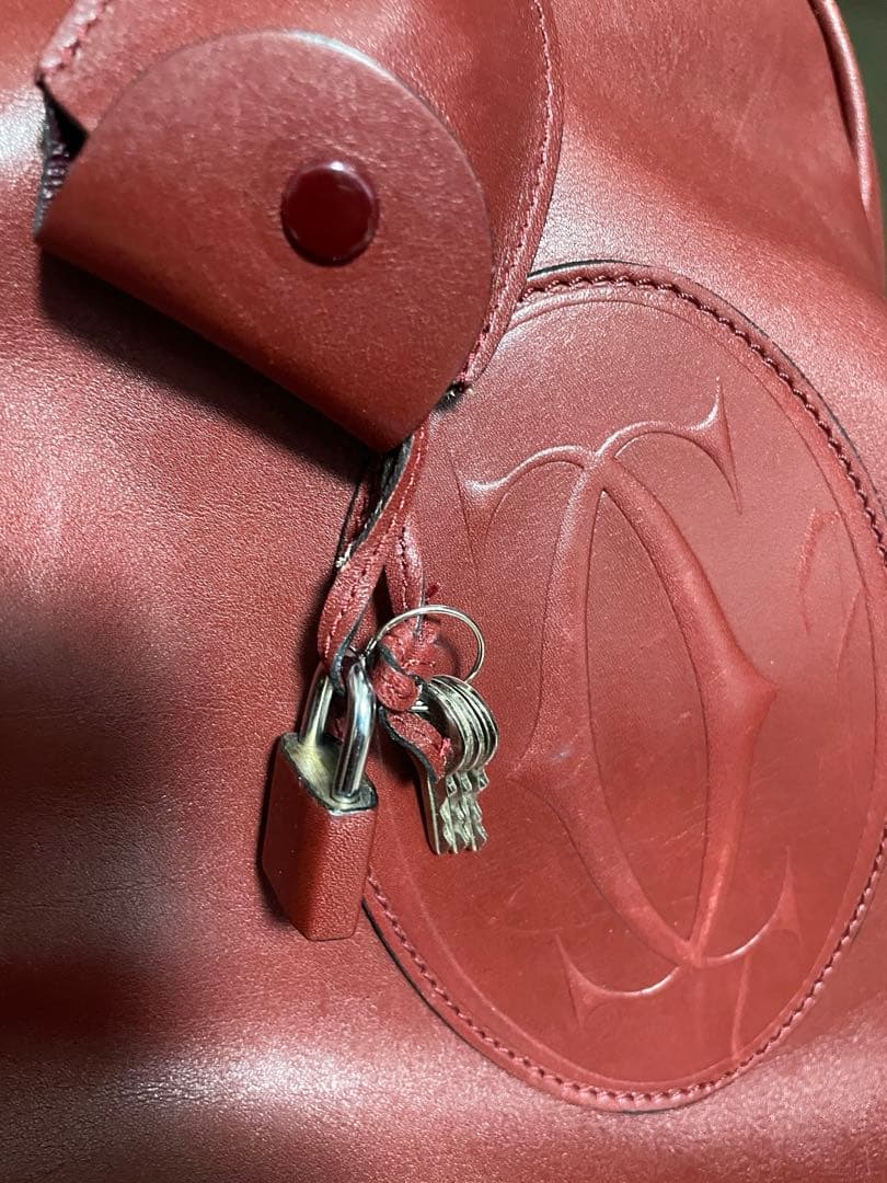 【大容量】Cartier カルティエ •マストラインボストンバッグ ボルト
