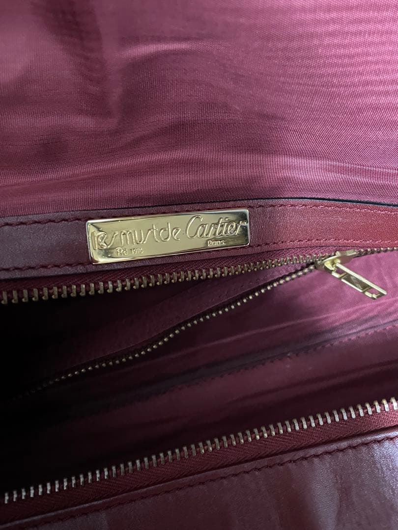 【大容量】Cartier カルティエ •マストラインボストンバッグ ボルト