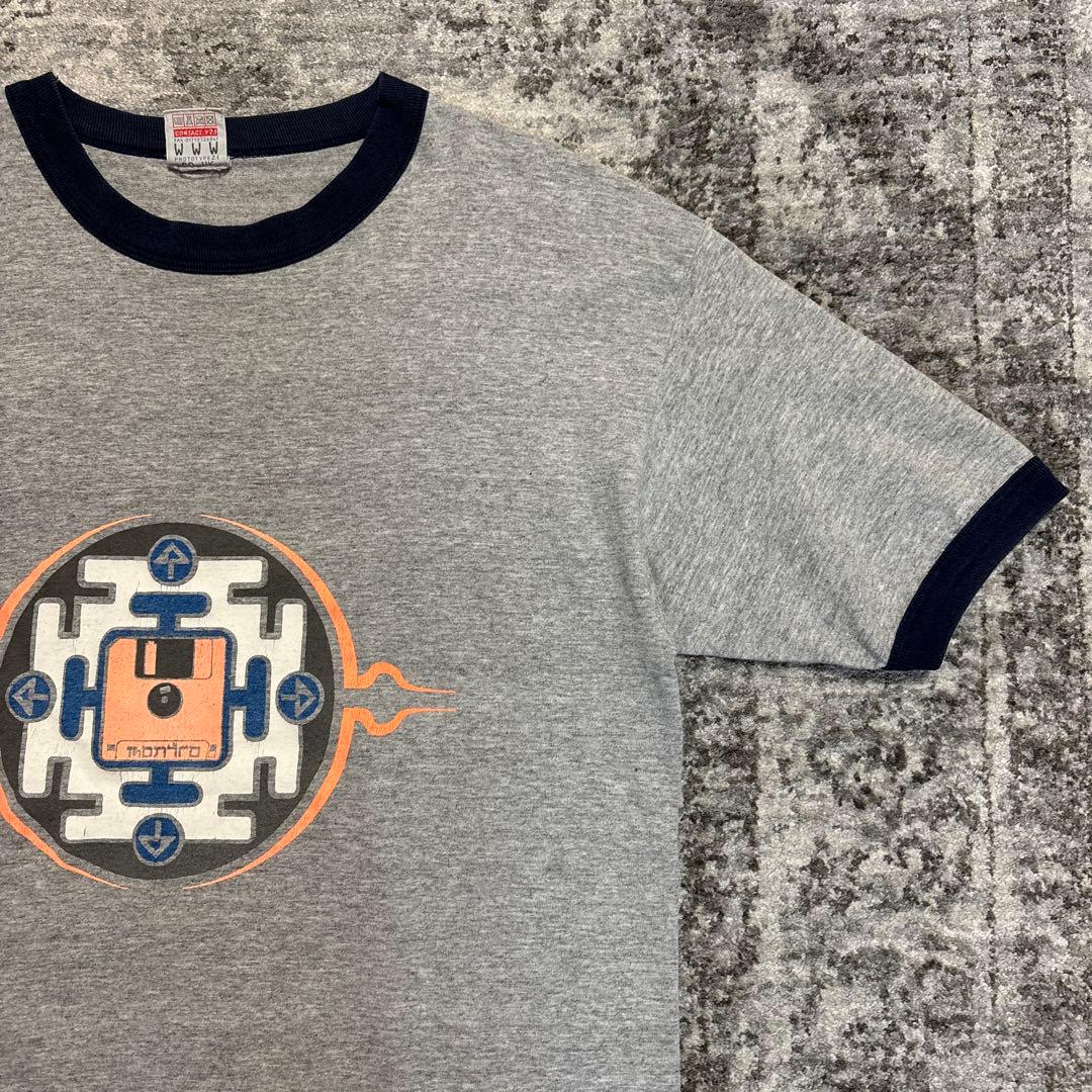 Prototype21 Aphex Twin 90s リンガーTシャツ