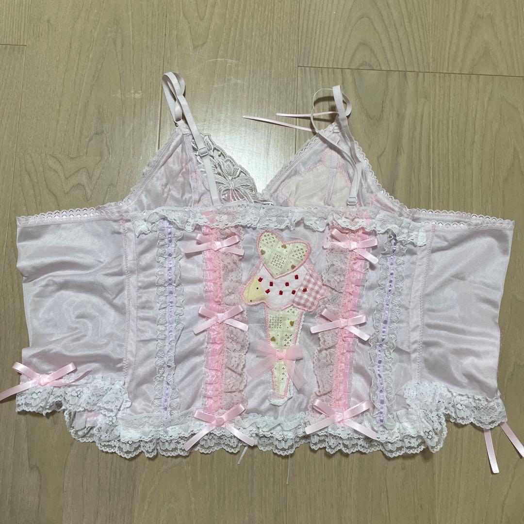 グニフニ♡くまちゃんとアイスクリームキャミソール