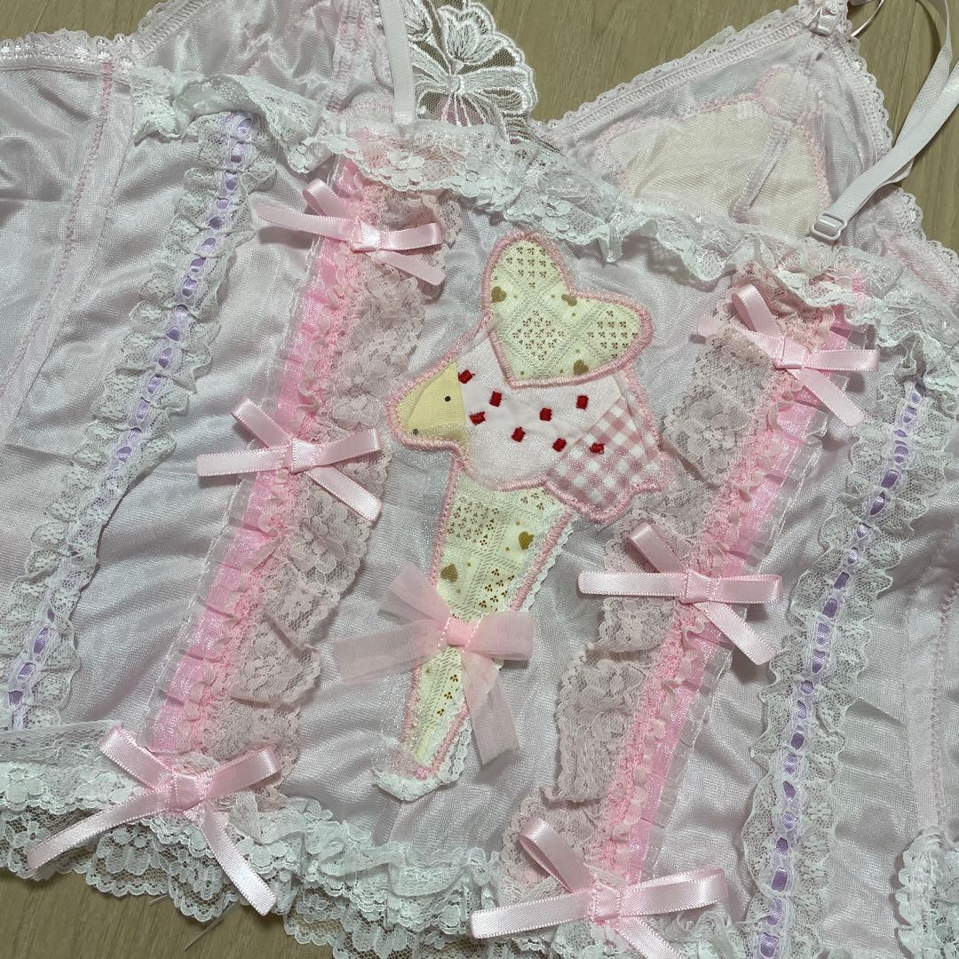 グニフニ♡くまちゃんとアイスクリームキャミソール