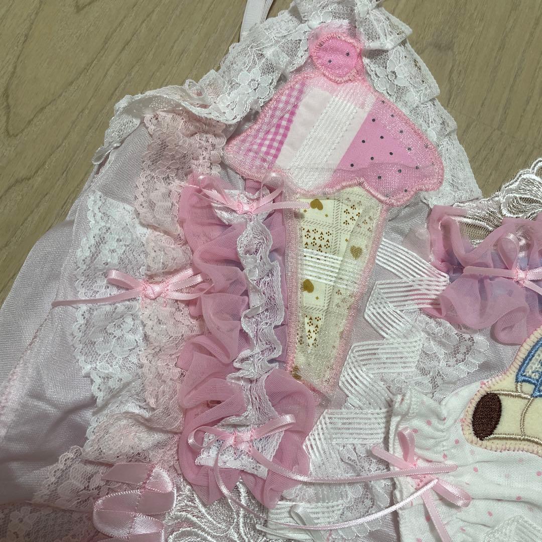 グニフニ♡くまちゃんとアイスクリームキャミソール