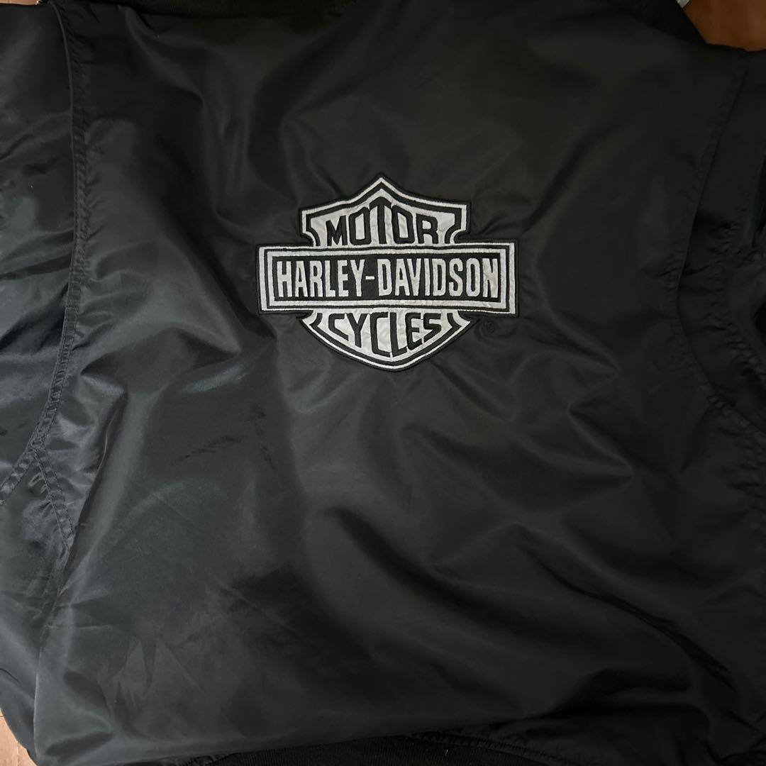 Harley-Davidson MA-1 フライトジャケット 黒