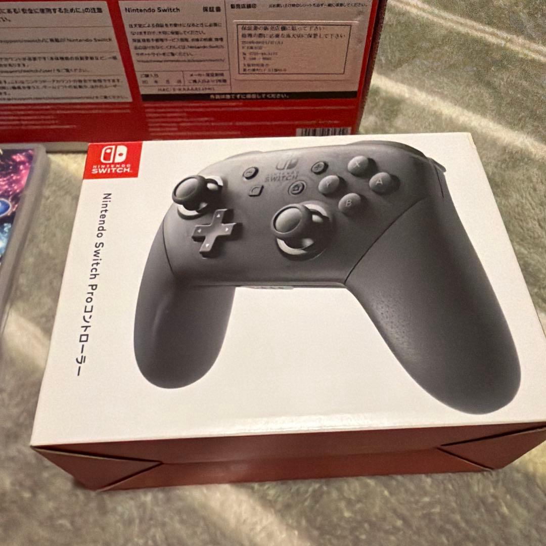Nintendo Switch 本体 プロコン マリオカート8 スプラトゥーン2