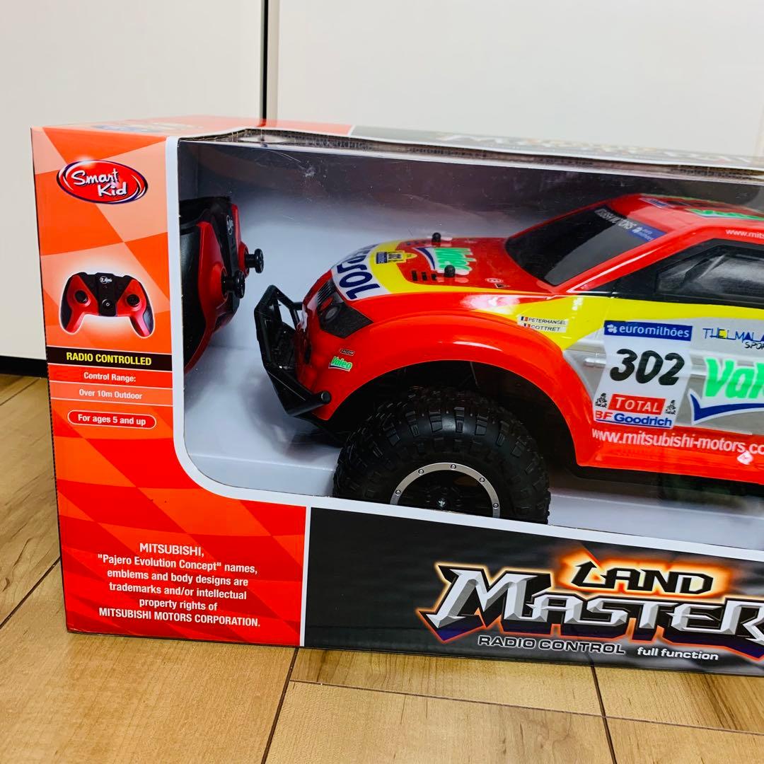 【新品未開封】1/8 三菱 パジェロ LAND MASTER II ラジコン