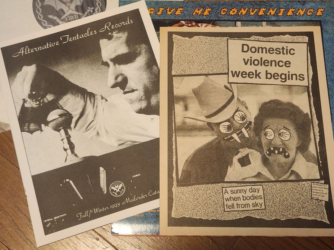 DEAD KENNEDYS Give Me Convenience LPレコード