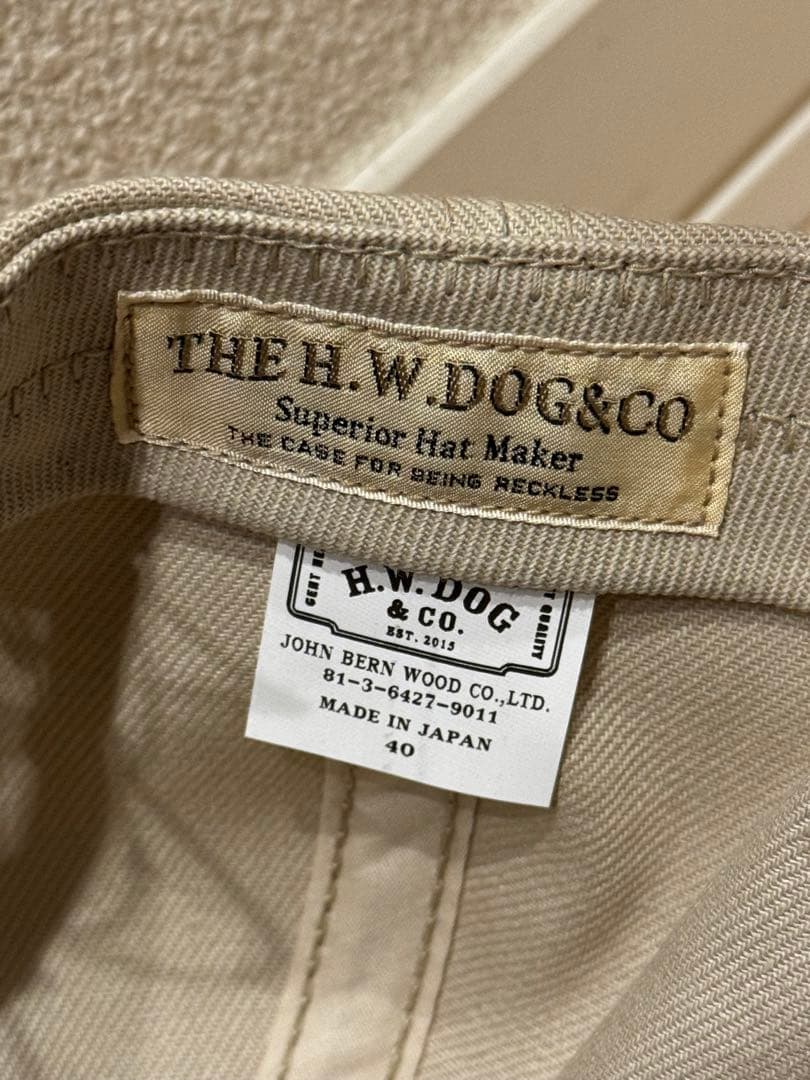【タグ付き】THE H.W. DOG & CO. - TRUCKER CAP