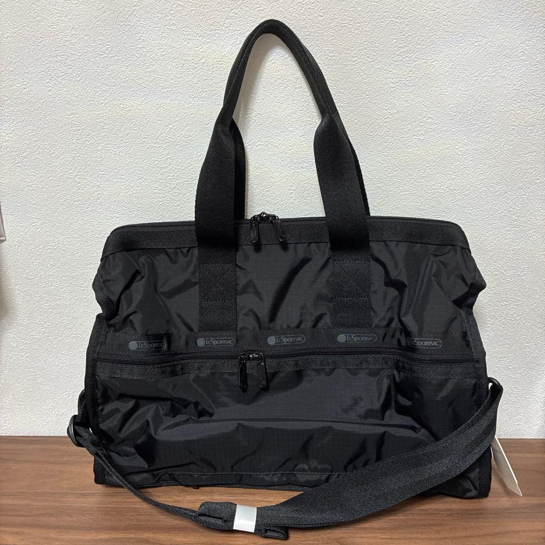【新品】LeSportsac ミニボストンバッグ ブラック