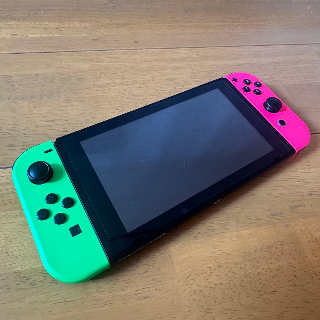 Nintendo Switch スプラトゥーン2エディション 同梱版 本体 難有