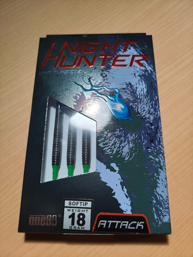 one80 Night Hunter ATTACK 18g+ケース+付属品セット
