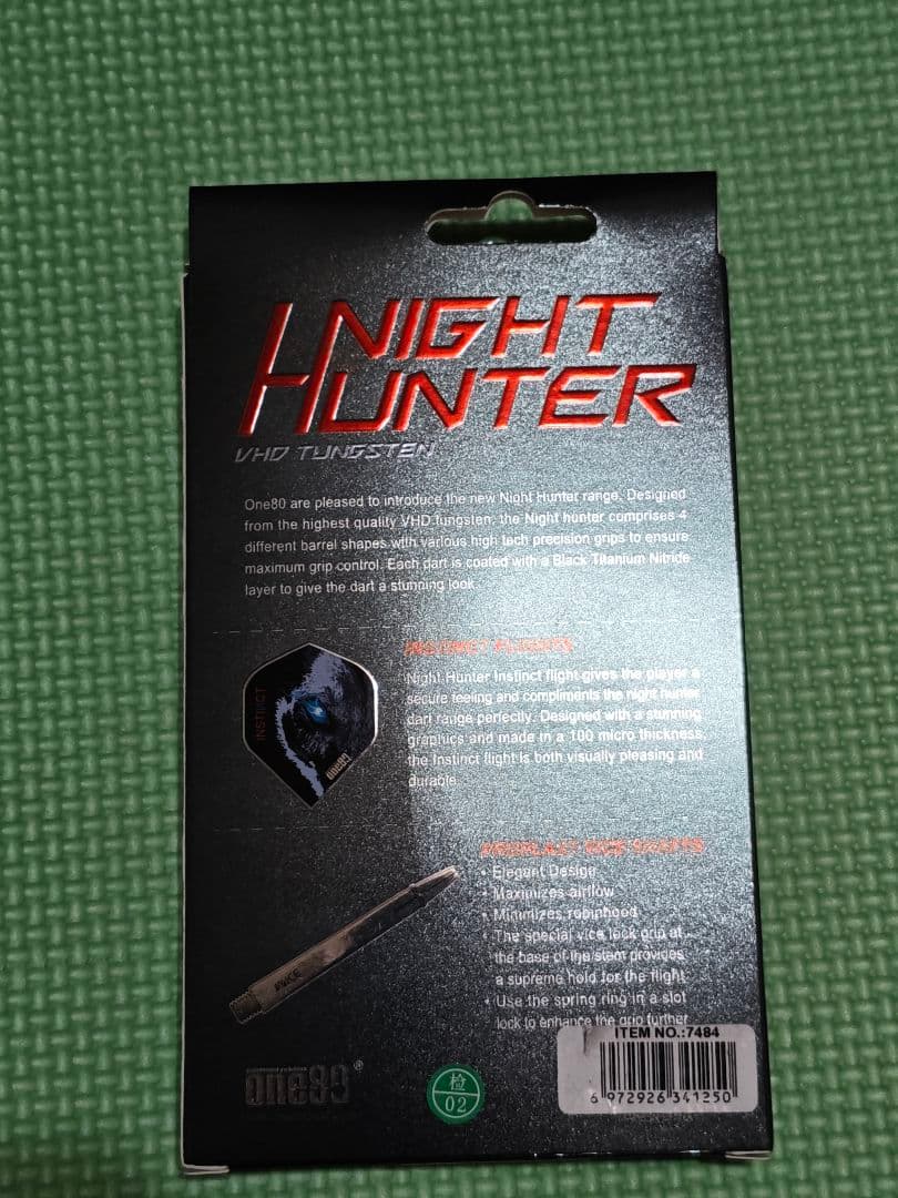 one80 Night Hunter ATTACK 18g+ケース+付属品セット