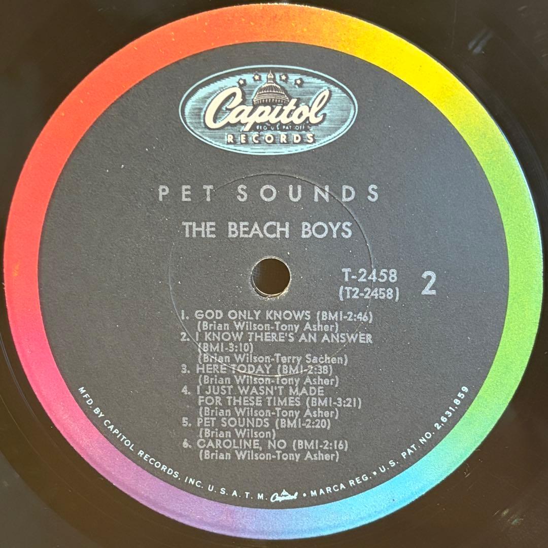 【US mono オリジナル】Pet Sounds LP